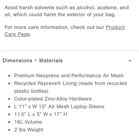 Dagne Dover medium Dakota backpack in coyote - Picture 7 of 16